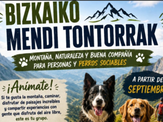 Acompáñanos en rutas de senderismo, conoce gente con tu misma afición y descubre los rincones más espectaculares de Bizkaia